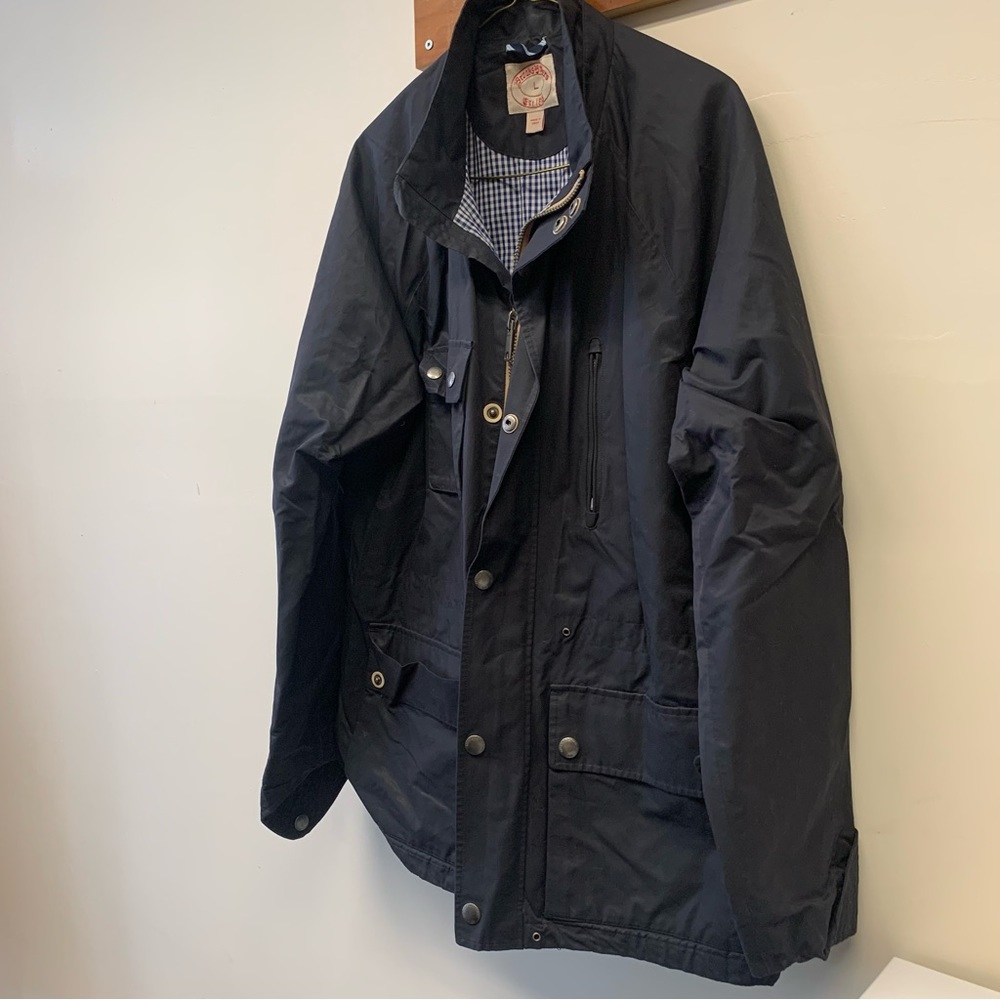 Brooks Brothers Waxed Canvass Rain slick